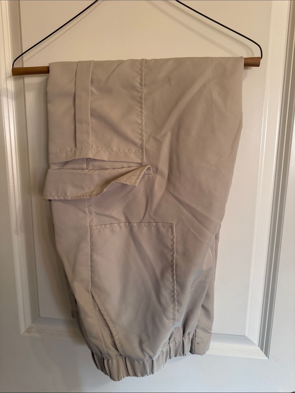 SHEIN Wide Leg Women’s Pants in Light Beige